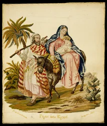 Flucht nach Ägypten, 1861
